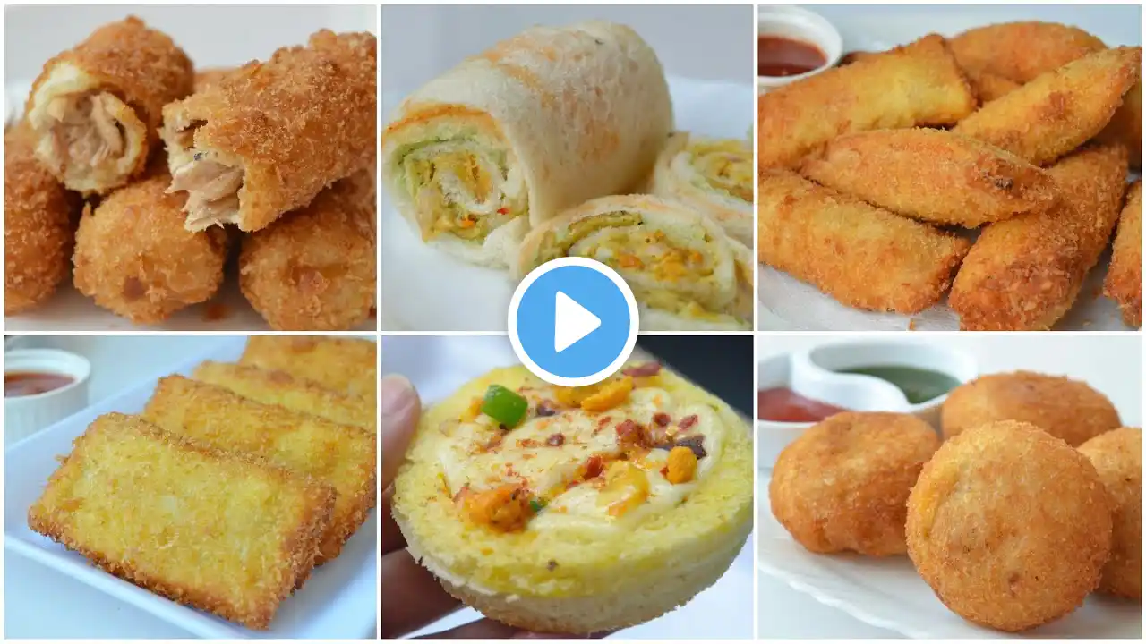 6 TASTY BREAD SNACKS RAMADAN SPECIAL by (YES I CAN COOK)