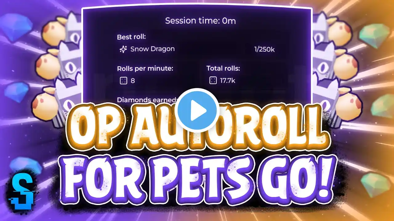 🔥 Roblox Pets GO OP Auto Roll Script Hack  | Auto Farm, Auto Upgrade, Max Luck, and More | Seliware