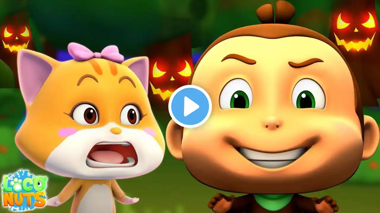 Scary Woods, Funny Halloween Videos for Kids by Loco Nuts Cartoon