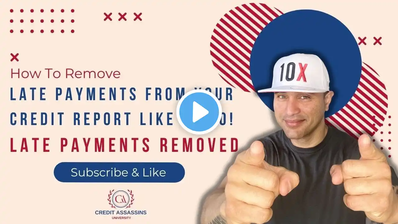 How to Remove late payments from your credit report like a pro! Late payments removed