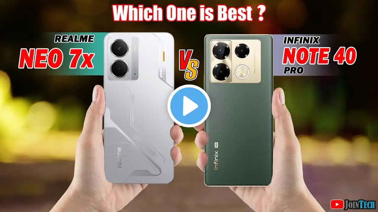 STOP Wasting Your Money on the WRONG Phone! REALME NEO 7x VS INFINIX NOTE 40 PRO 5G