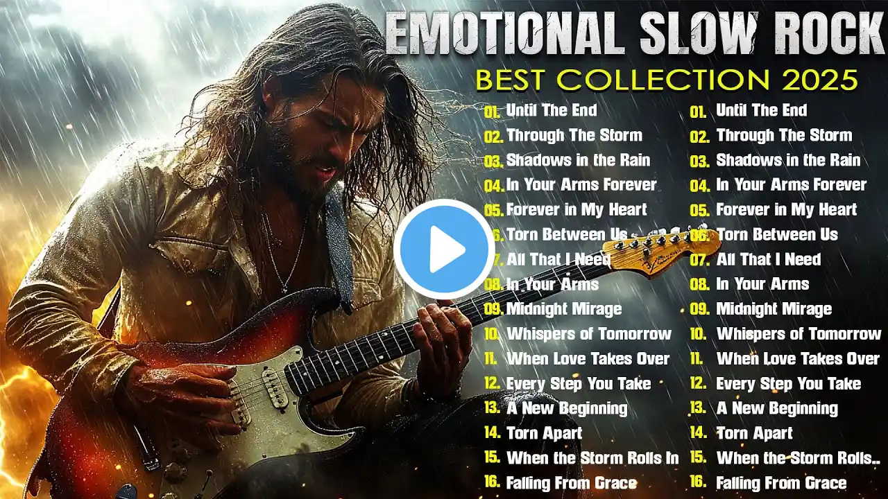 EMOTIONAL SLOW ROCK - Slow Rock Ballads PLAYLIST- AMERICAN ROCK