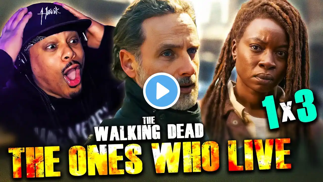 THEY GOT ME STRESSIN'!! | The Walking Dead | The Ones Who Live | 1X3 | REACTION | Commentary