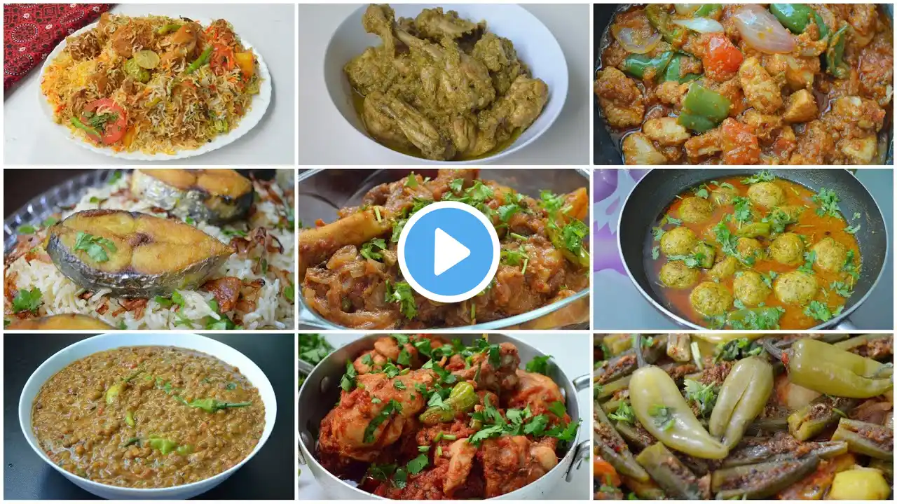 10 DAYS DINNER RCIPES FOR 2ND ASHRA by (YES I CAN COOK)