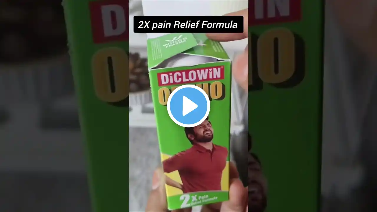 DiCLOWiN Ortho Roll On | Fast Relief for Neck, Shoulder, Back, and Joint Pain | #painrelief