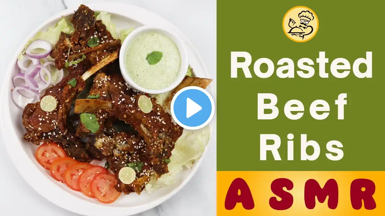 Unleash the Ultimate Flavor | Succulent Roasted Beef Ribs Recipe | Baba Food ASMR