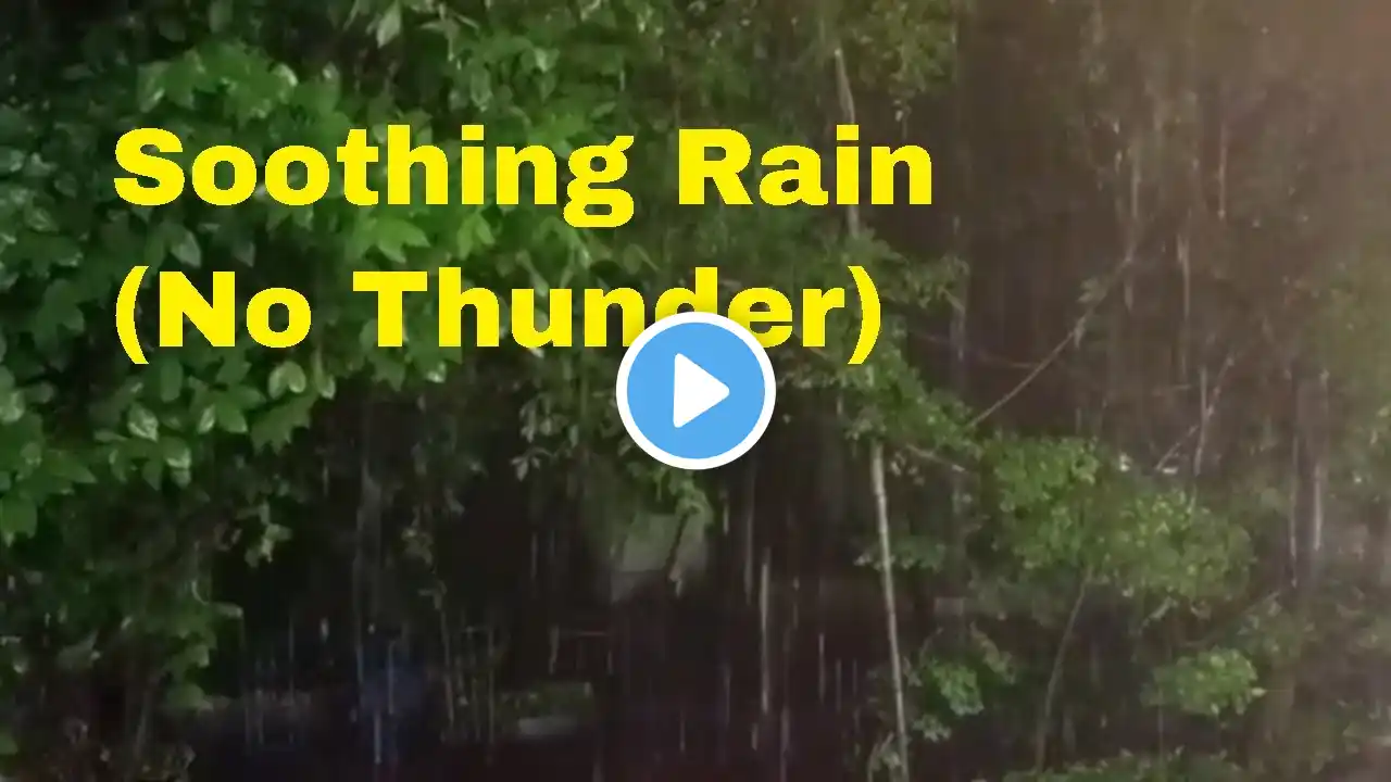 Heavy Rain Without Thunder – Deep Sleep & Relaxation Sounds 🌧💤