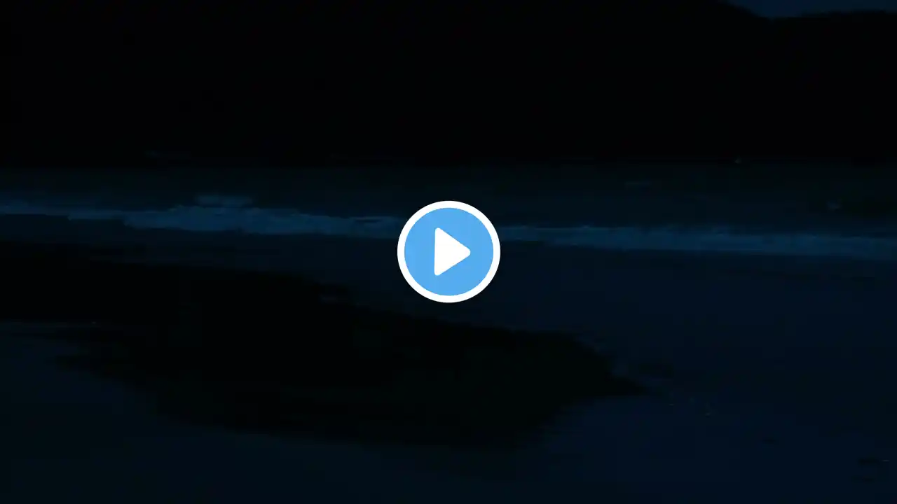 Ocean's Whisper: 12h Calming Wave Sounds for Restful Sleep, Focus, and Relaxation - White Noise ASMR