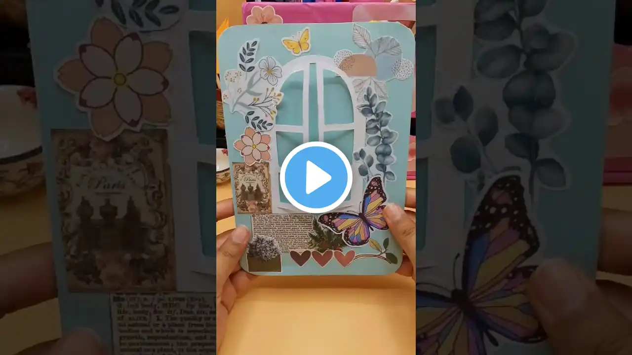 Pop-up Birthday Card #diy #art #birthday #craft #shorts #shortsfeed #youtubeshorts #trending #viral