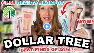 🔥ALL NEW Dollar Tree Beauty Finds Haul 2024 | Amazing $1.50 Skincare & Makeup!