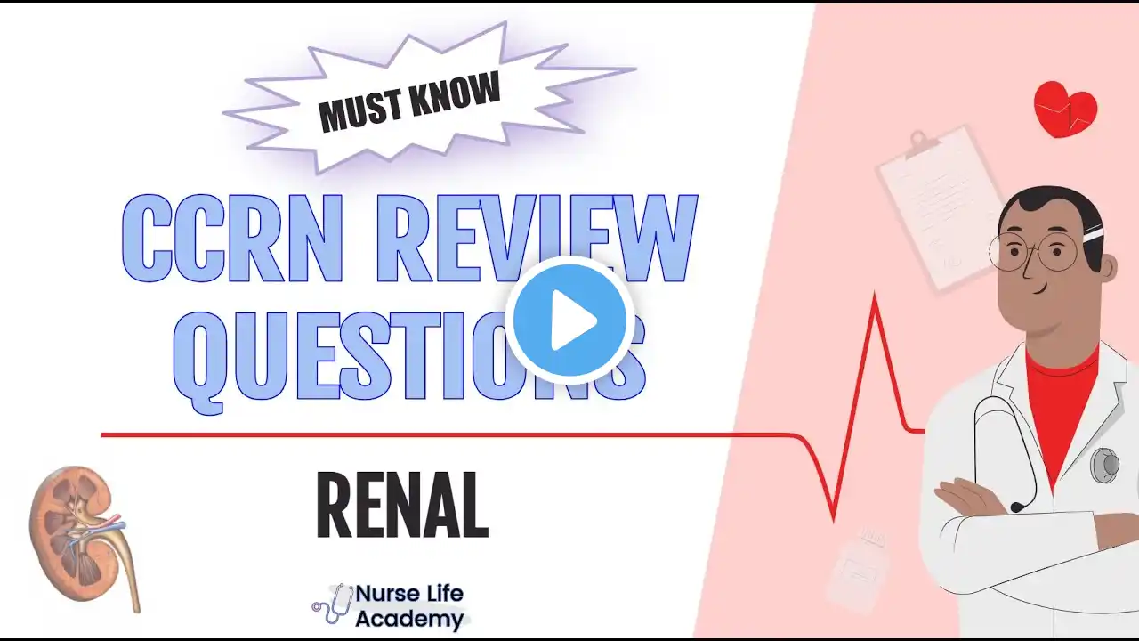 MUST KNOW Renal CCRN Practice Questions