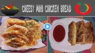 Cheesy Mini Chicken Bread – The Perfect Snack or Party Starter!