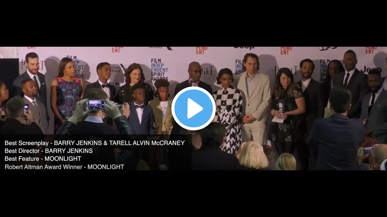 Spirit Awards 2017 - In the Winners' Tent as the Winners Speak