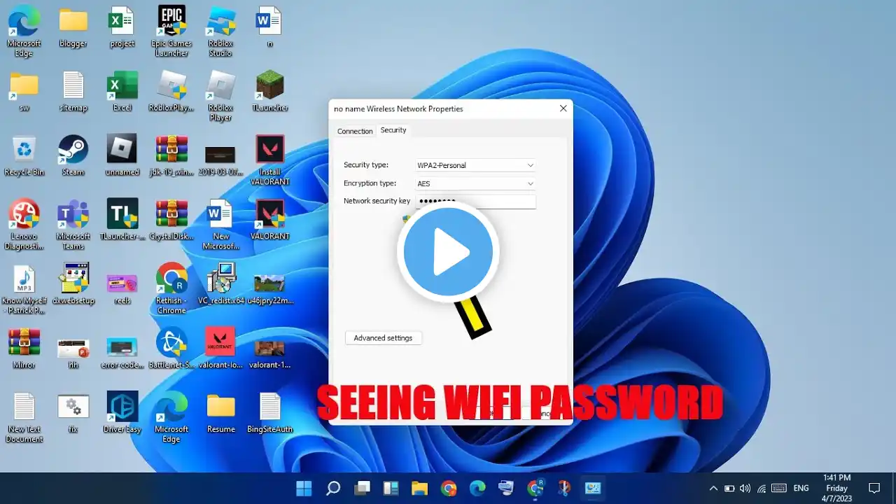 How To See WIFI Password In Laptop