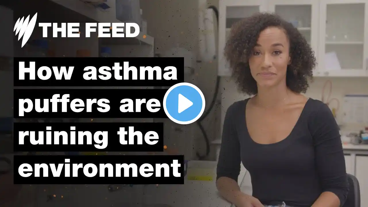 How asthma inhalers could be saving lives but also ruining the environment | SBS The Feed