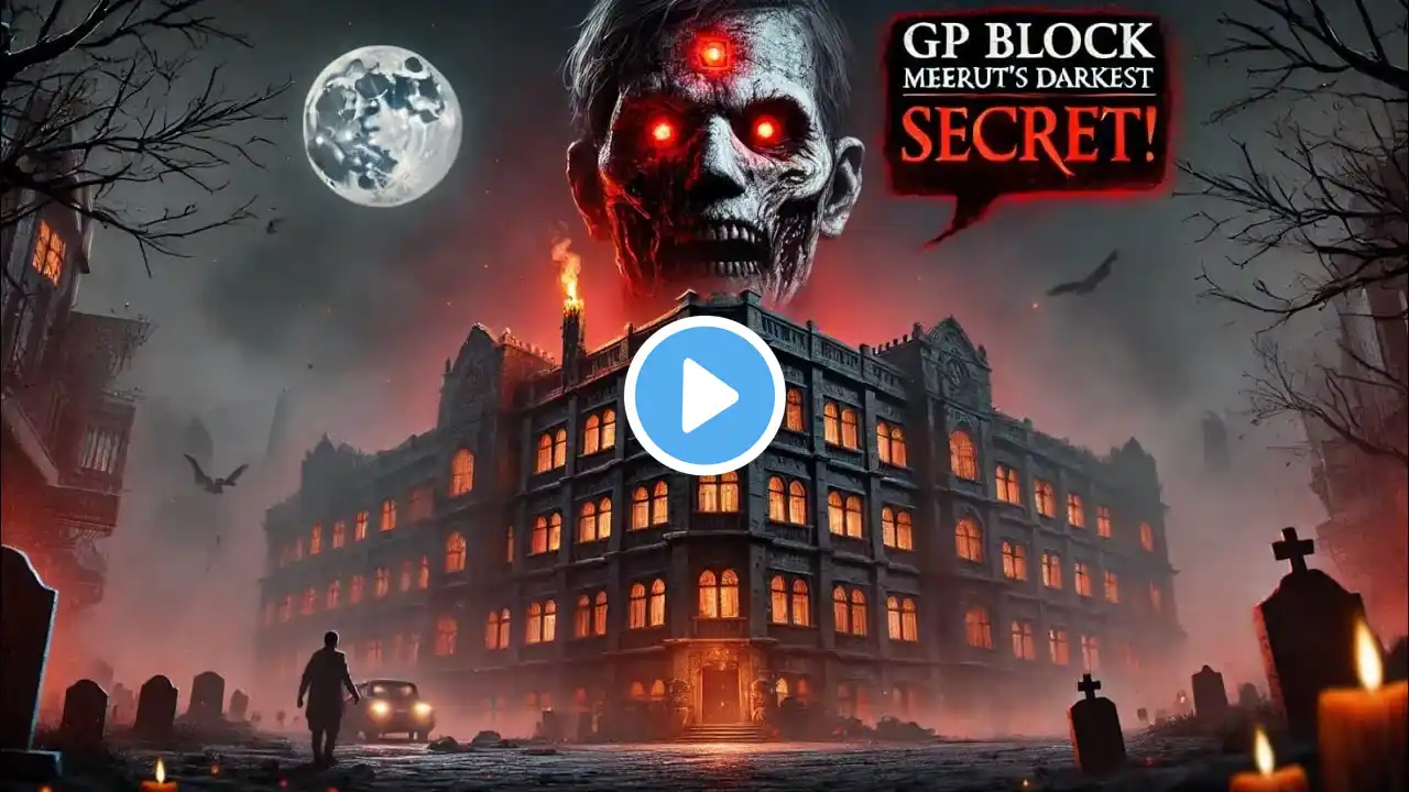 "GP BLOCK MEERUT: India’s Most Haunted House! 😨 | Real Horror Story | Paranormal Investigation"