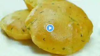 आलू मसाला पूरी - नाश्ते या टिफिन के लिये |  Aloo Puri Recipe | Potato Poori | Alu ki puri