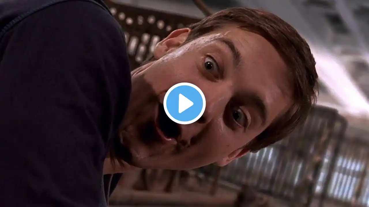 Shazam Scene / First Time Crawling On Wall - Spider-Man