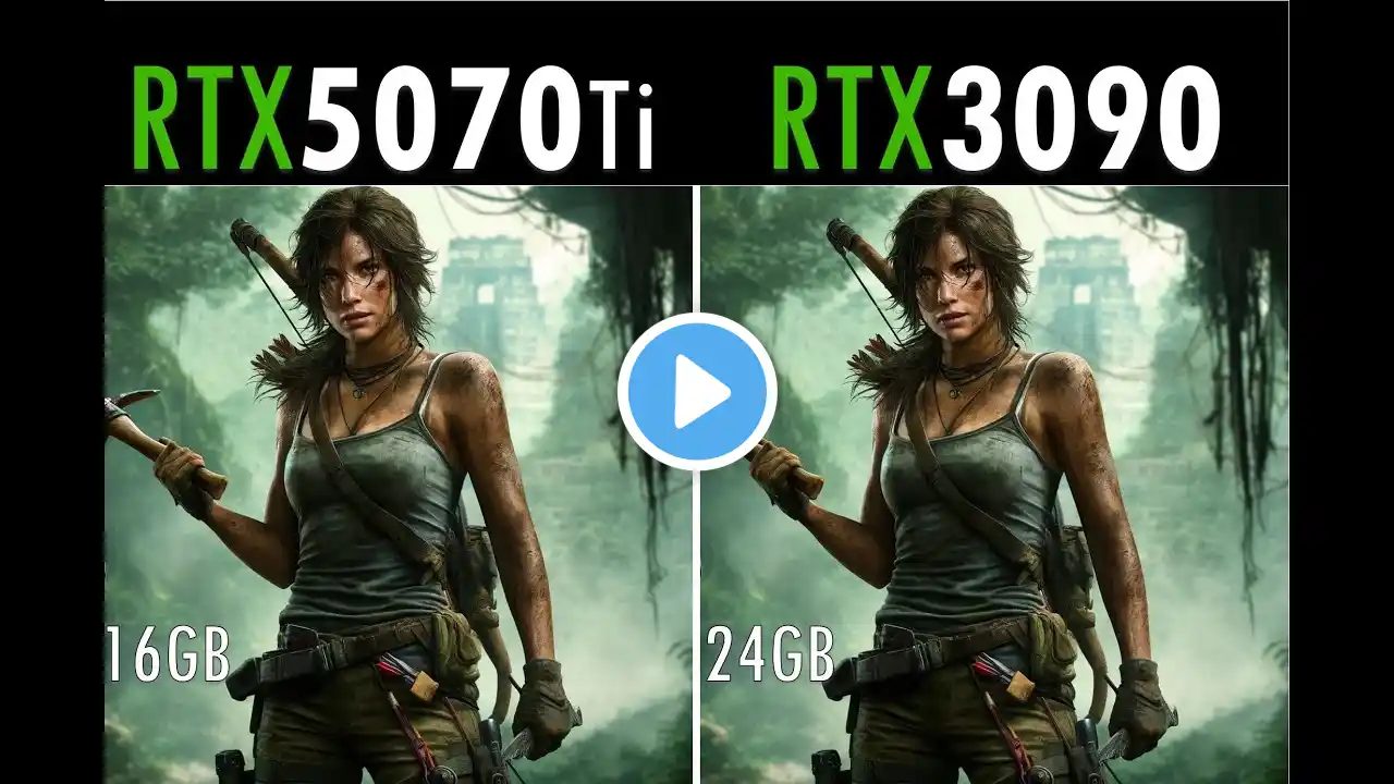 RTX 5070 Ti vs RTX 3090 Ultimate Comparison - 20 Games Test