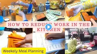 10 Useful tips to save time in the Kitchen✅️ Weekely Meal Planning and Preparation Ideas