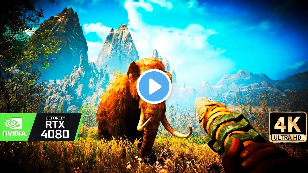 Far Cry Primal – Gameplay Walkthrough RTX 4080 Part 13: Fire Screamer Fort (4K 60FPS) No Commentary