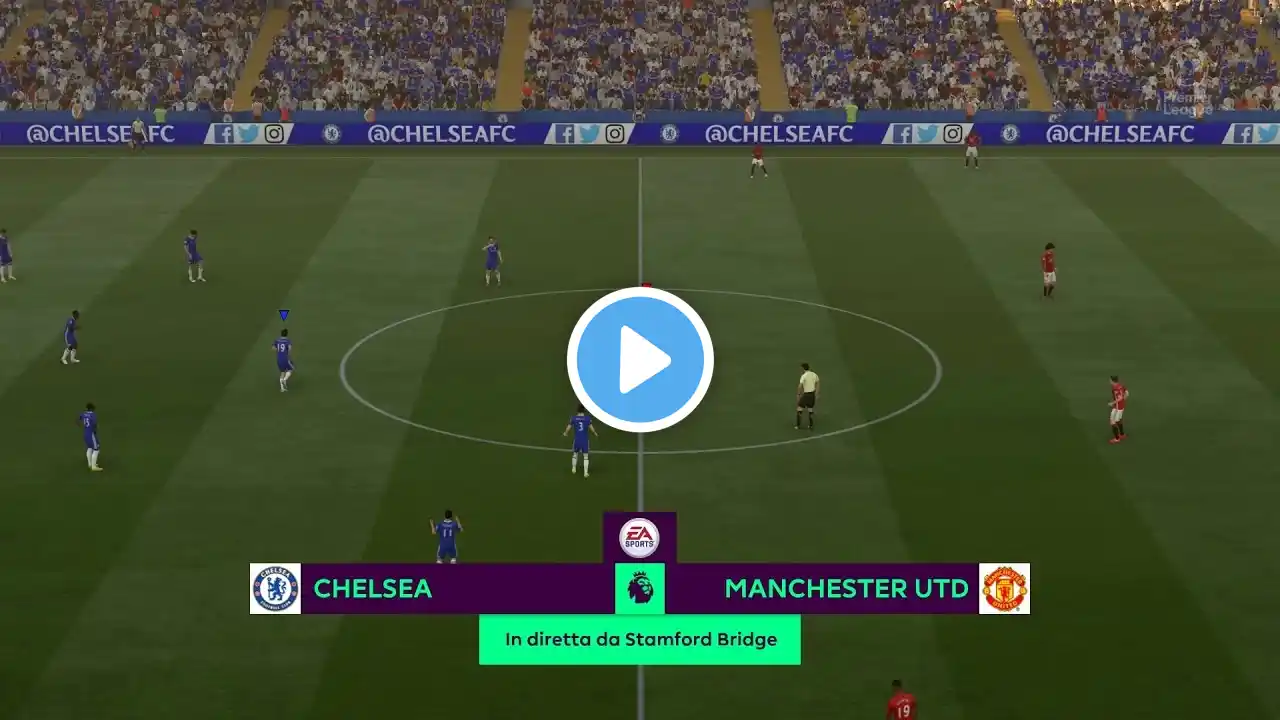 FIFA 17 Predicts: Chelsea vs Manchester United |Big Match| 23/10/2016 | Pirelli7