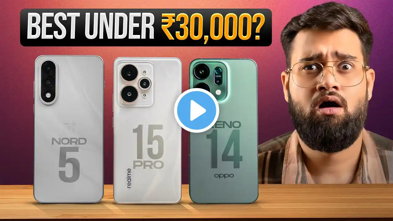 OPPO Reno 14 vs Realme 15 Pro vs OnePlus Nord 5 *Full Comparison*