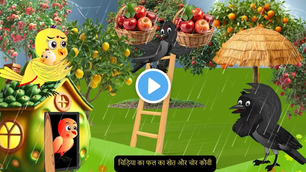 Barish Chidya | चिड़िया | Episode New | Chidiya Wala Cartoon |Tuni AchiAchiHindi Kahani |Chichu TV