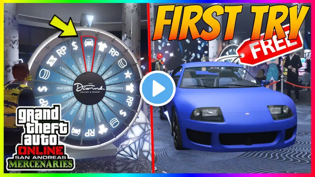 *SIMPLE* HOW TO WIN THE PODIUM CAR EVERY SINGLE TIME IN GTA 5 ONLINE 2023| LUCKY PODIUM WHEEL METHOD