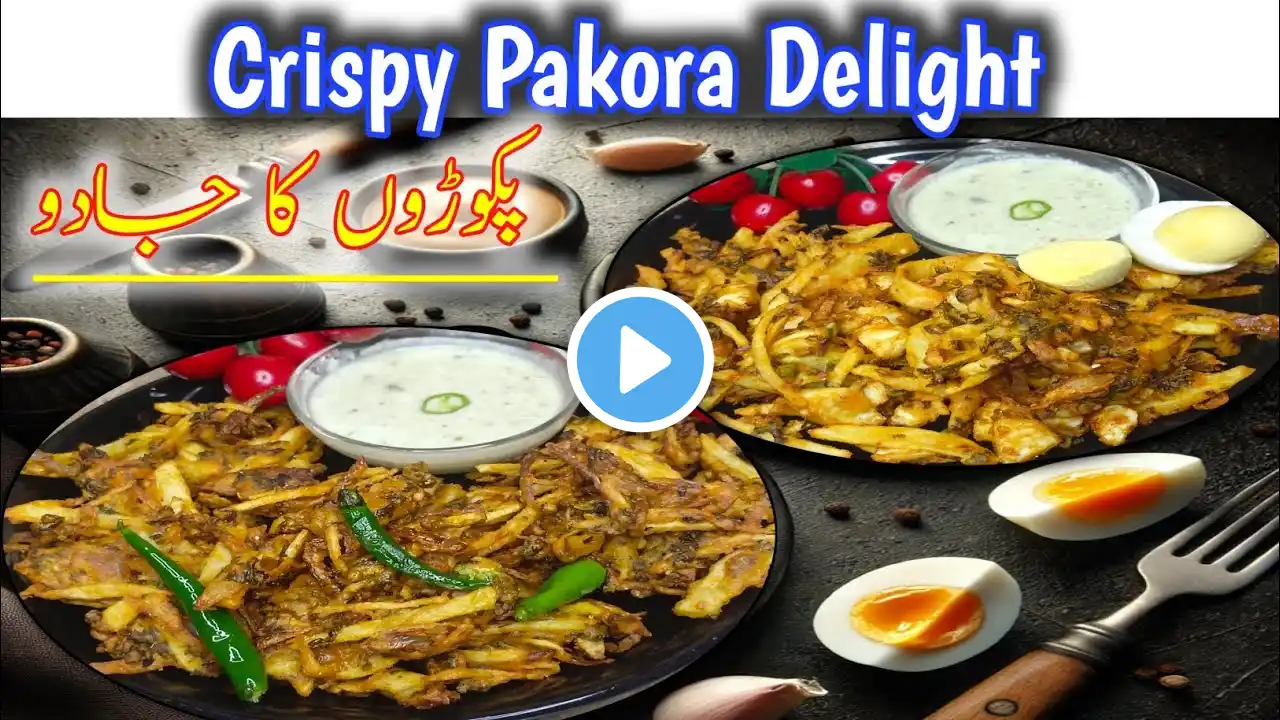 Crispy Pakora Delight | Pakoro Ka Magic | Egg Pakora & Aloo Payaz Pakora Recipe | Anda Pakora Recipe