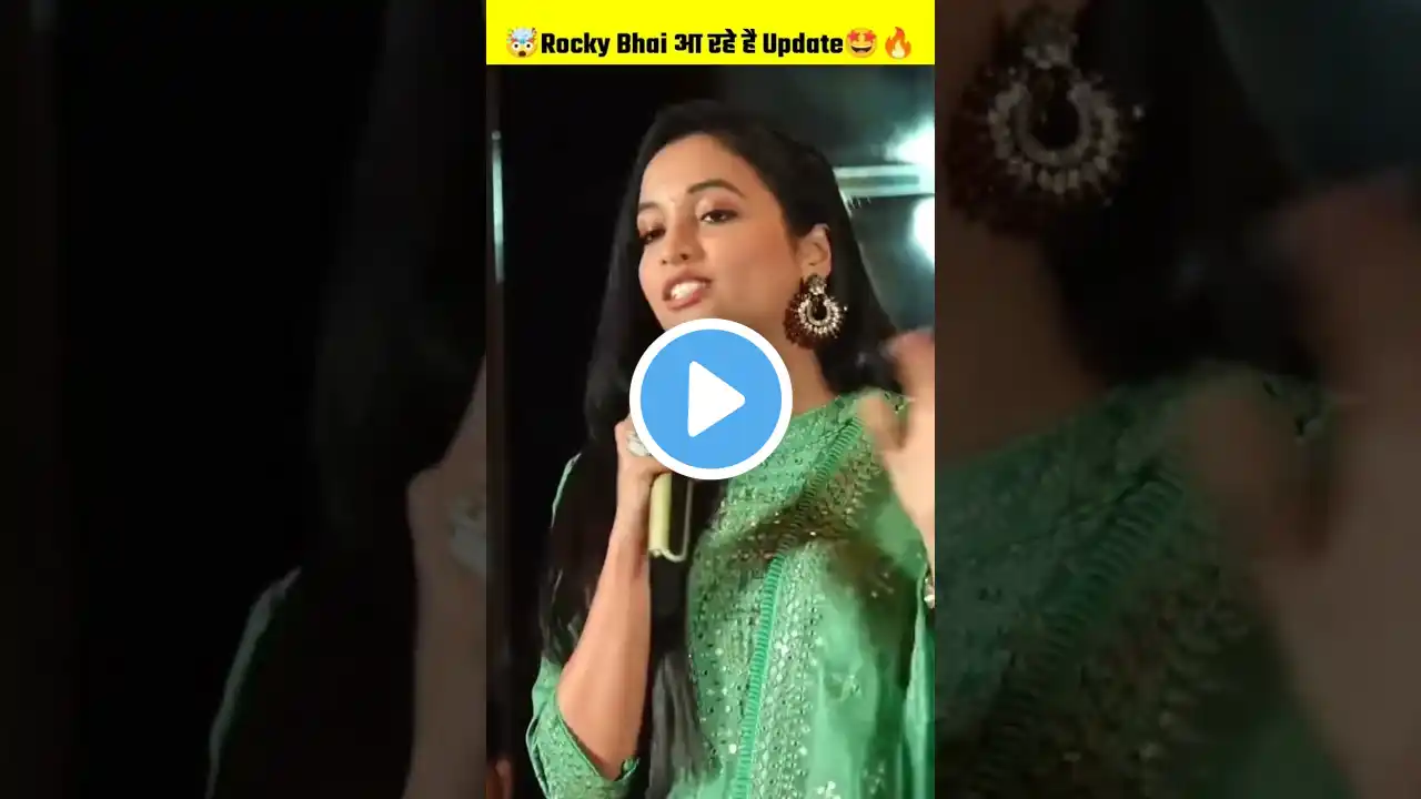 Salaar Rocky Bhai Entry Update 🤯🔥| Yash In Salaar | Rocky Bhai Kgf 3 Release Date | #shorts