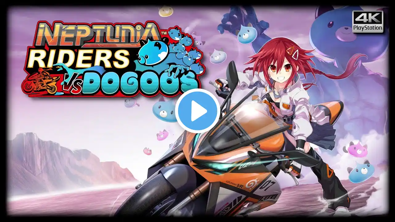 Neptunia Riders VS Dogoos (PS4/PS5) First Minutes Gameplay on PS5 Pro