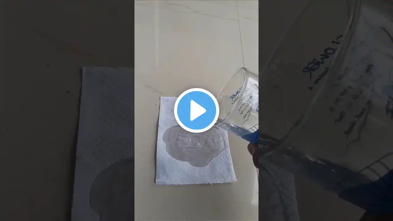 Easy science experiment paper with water#shorts#viral #trendingshorts #experiment #science #ytshorts