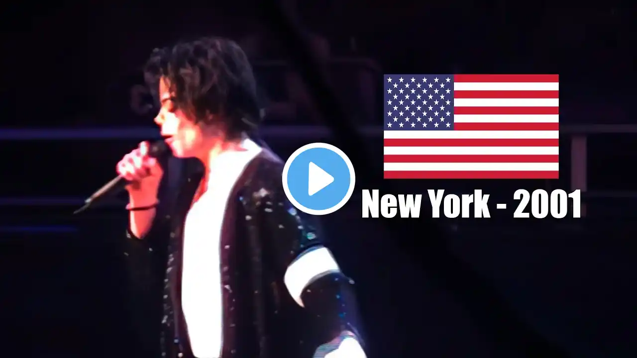 Michael Jackson | Billie Jean - Live in New York September 10th, 2001 (4K50FPS)