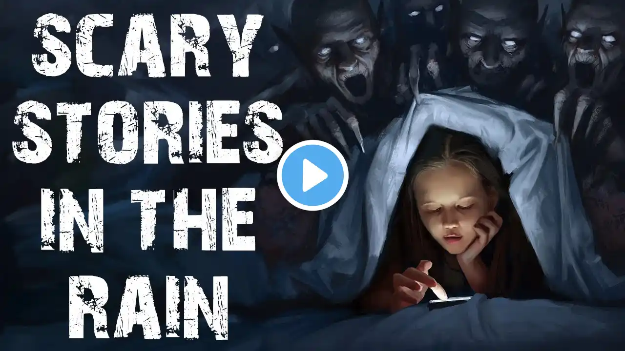 True Scary Stories Told In The Rain | 50 True Disturbing Stories With Black Screen For Sleep