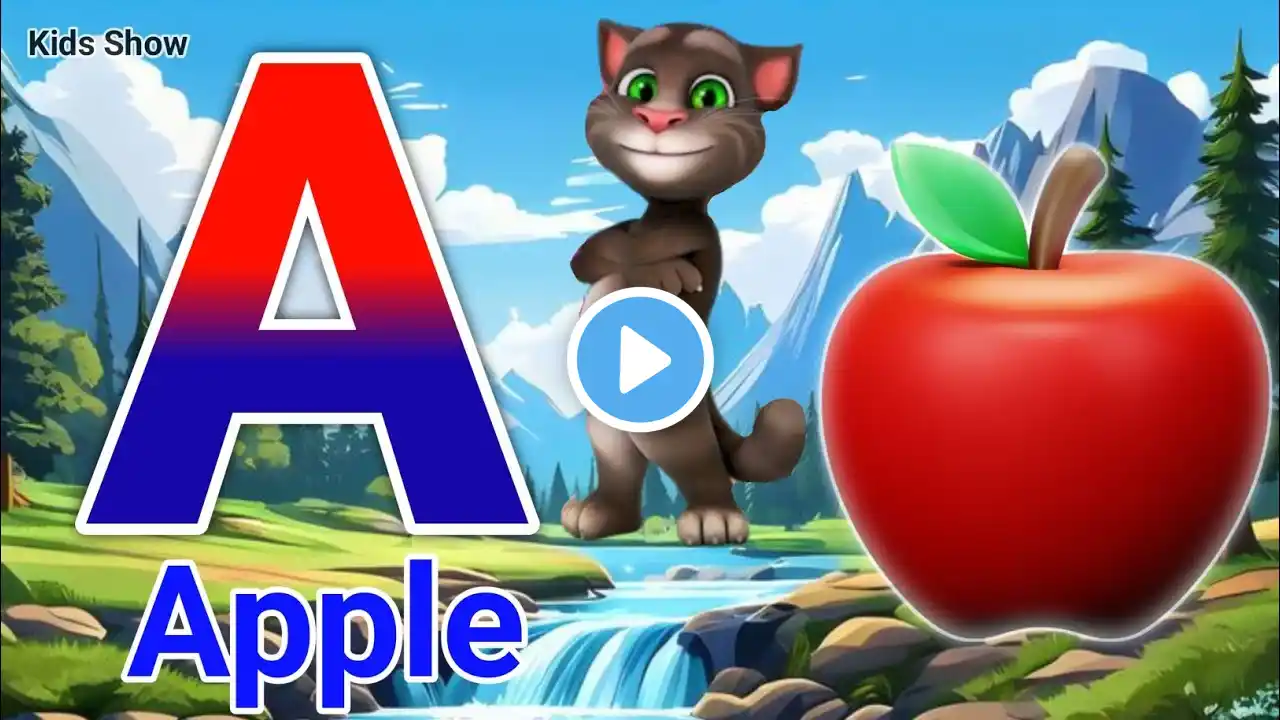 Phonics Song 2 with TWO Words in 3D - A For Airplane - ABC Alphabet Songs & Sounds 186