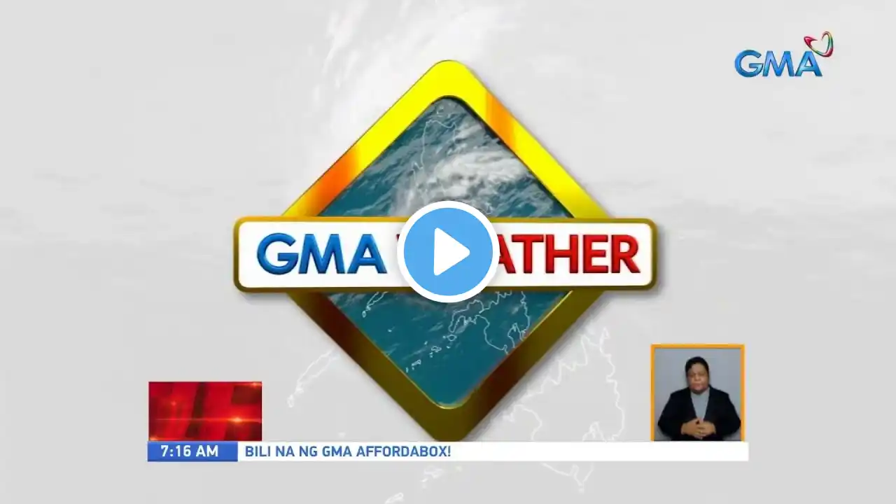 Weather update as of 7:16 a.m. (March 24, 2022) | Unang Balita