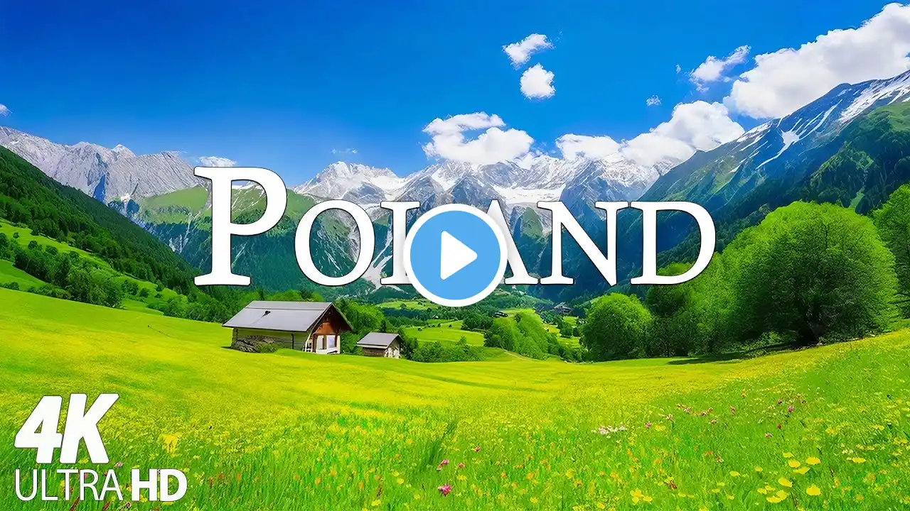 Poland 4K - Scenic Relaxation Film, Breathtaking Landscapes with Calming Music - 4K Video Ultra HD