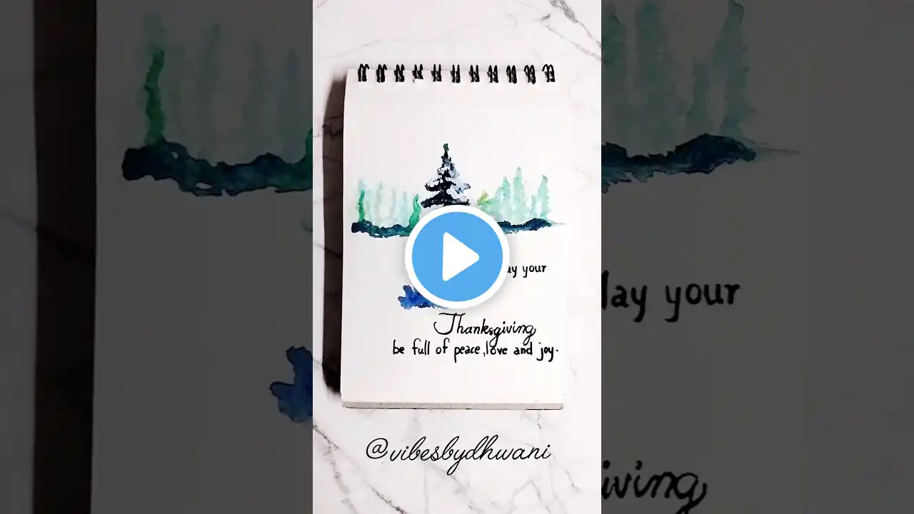 Thanksgiving Card π‘π«ΆπΌβ€οΈπ#thanksgiving #thanksgivingday #holidaycard #thanksgivingcrafts #art #shorts