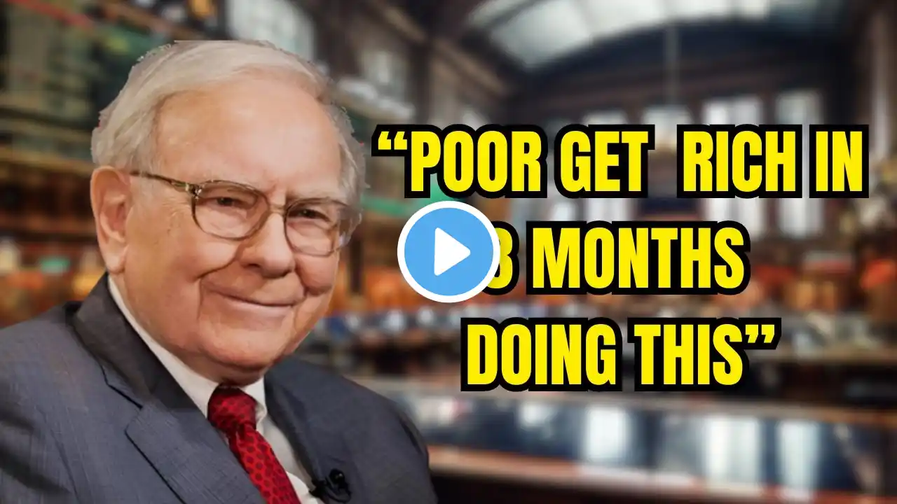 BILLIONAIRE TEACHES 6 STEPS TO GET RICH QUICKLY - Warren Buffett - Financial Education