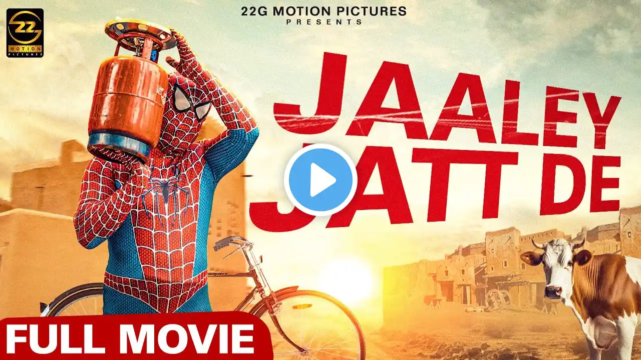 JAALEY JATT DE - FULL MOVIE |Punjabi Spider Man |New Punjabi Movies 2024| Latest Punjabi Movies 2024