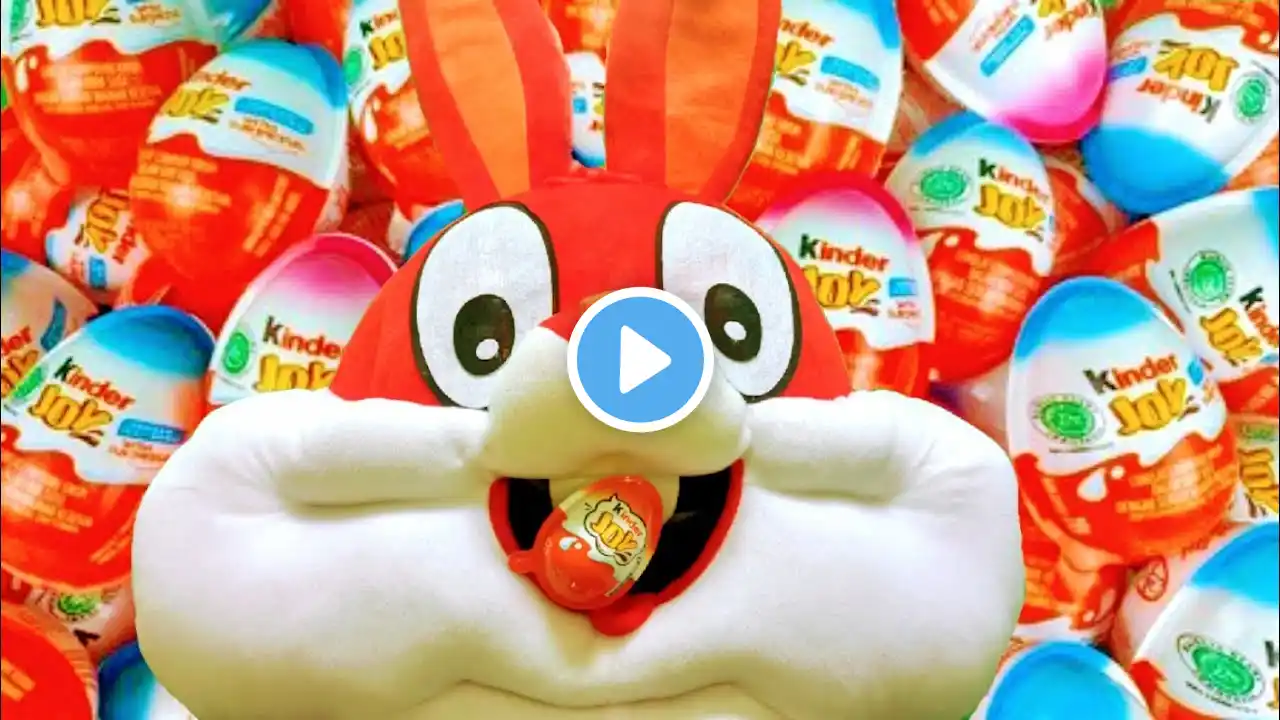 Happy Easter Didi Bunny| Surprise ASMR|Satisfying KinderJoy Opening Chocolate#surprise#kindereggs