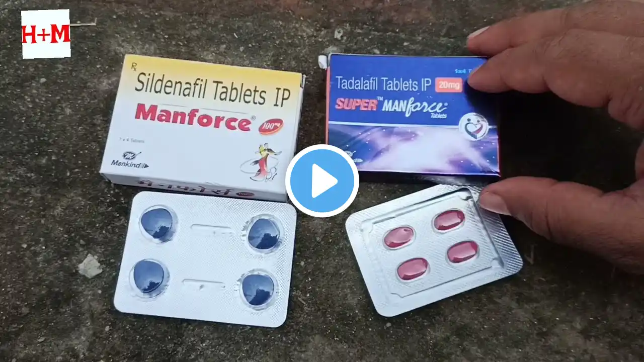 दोनो मे बेस्ट कौन है ? जिसका साइड इफ़ेक्ट न हो | Manforce Tablet Vs Super Manforce Tablet | Manforce