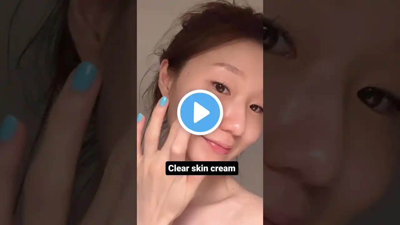 😱 Get Clear Skin in 7 Days|| Homemade Face Cream for Glowing Skin ✅💯 #shorts  #glowingskin #skincare