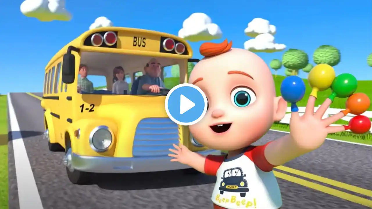 "The wheels on the bus " phonic song + nursery rhymes & kid's songs (subscribe for more 😊👍)