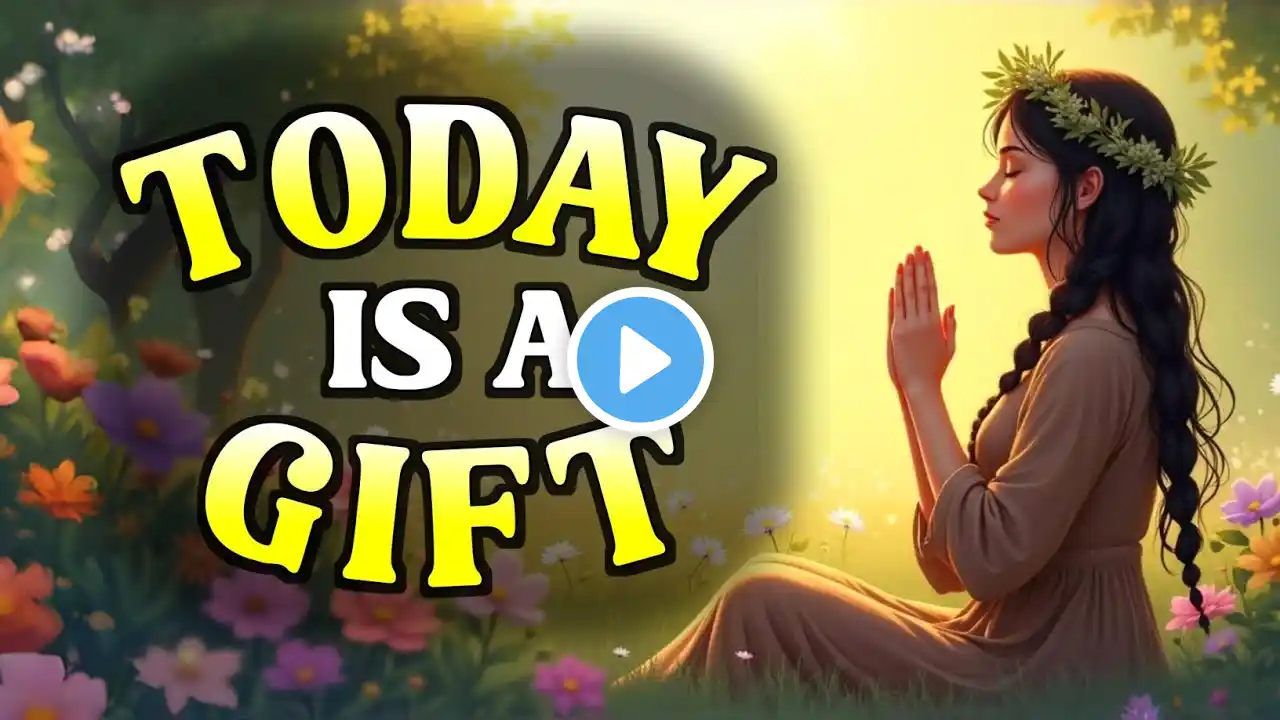 🌟 Start Your Day with Powerful Gratitude Affirmations! 🙏✨ | TODAY IS A GIFT 🎁