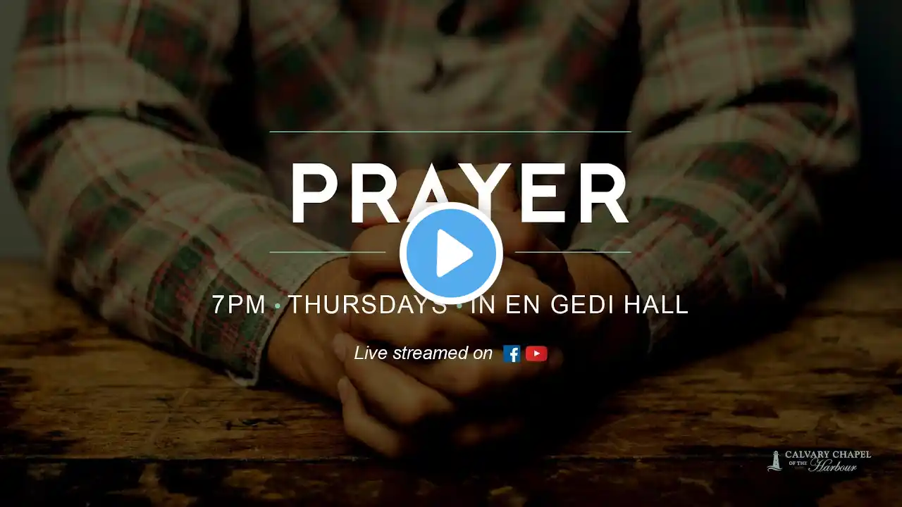 Thursday Prayer Night | 12-05-2024 | Pastor Joe Pedick