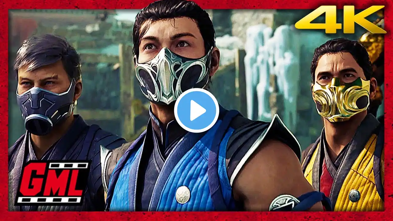 MORTAL KOMBAT 1 fr - FILM JEU COMPLET