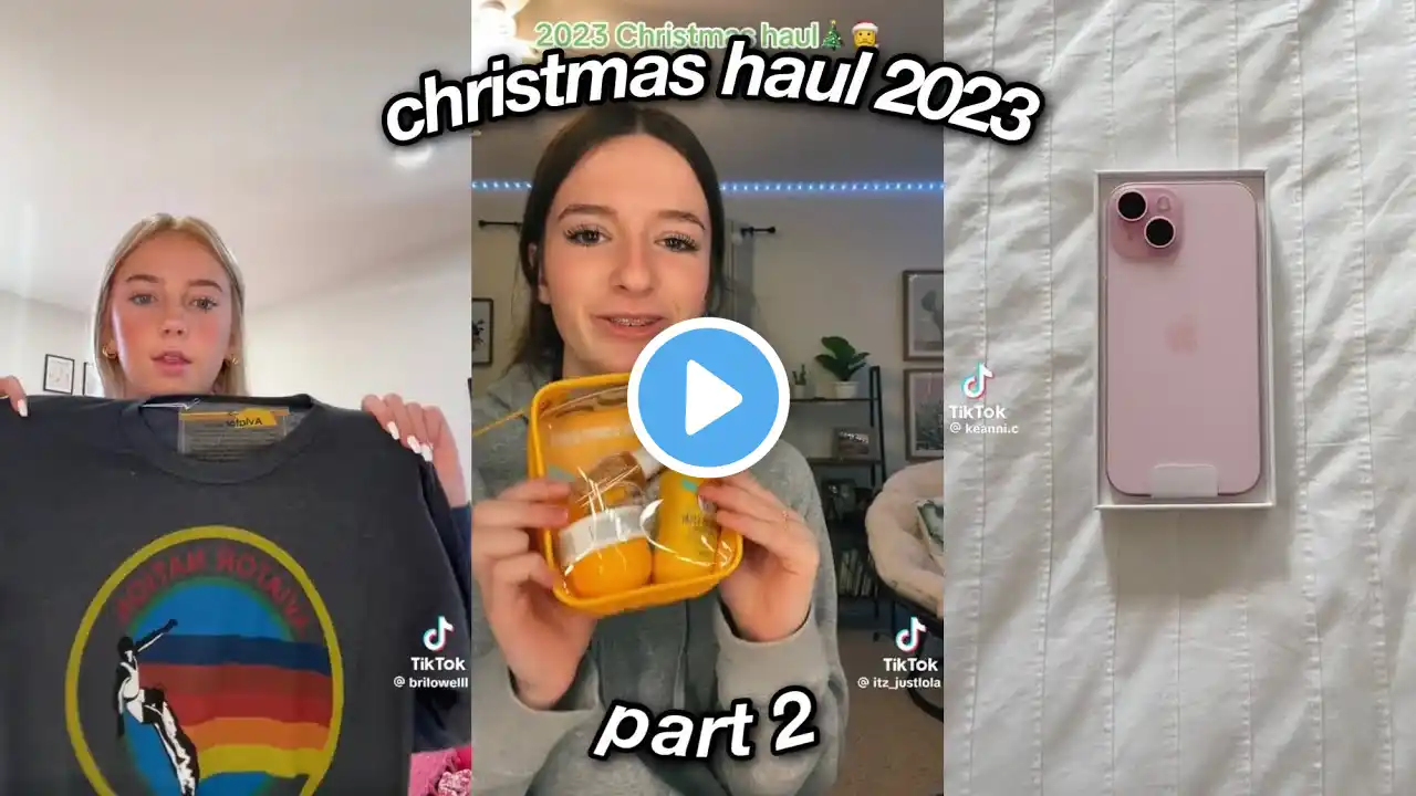 CHRISTMAS HAUL 2023 TIKTOK COMPILATION #2