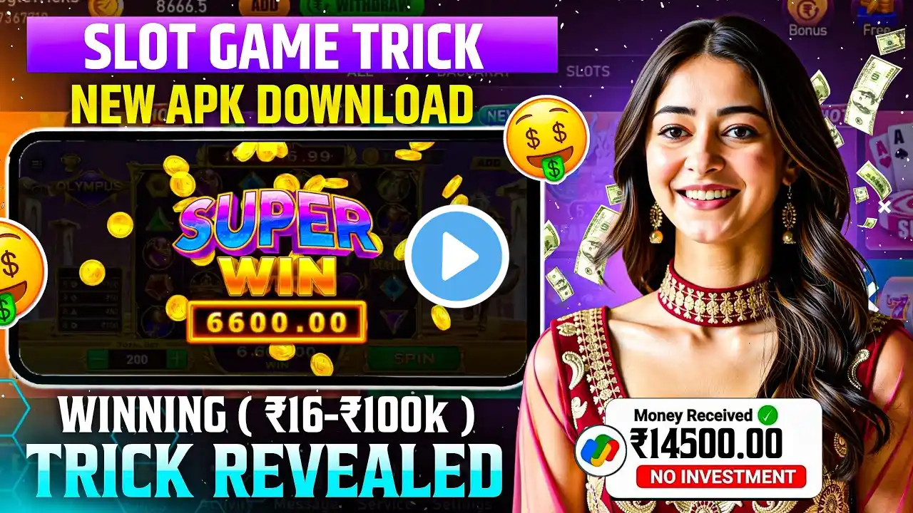 Slot Game Trick | New Apk | Rummy Bharath | Olympus Slot Trick |